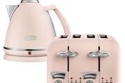 Pink Kettle and Toaster Set