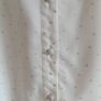 FRNCH Paris White Ruffle Blouse - Size M - Excellent Condition Image 3