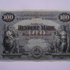 Germany. Bayerische Notenbank. 100 Mark (1.1.1900)
