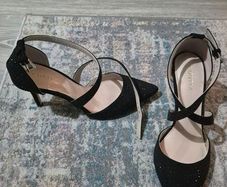 Carvela black heels