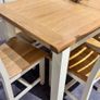 New Oak Extendable Dining Table Image 2