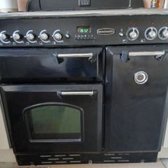 Rangemaster dual fuel oven and hob