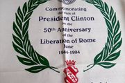 Pres. Clinton 1994 Rome visit BN