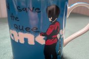 Brand new Banksy mug