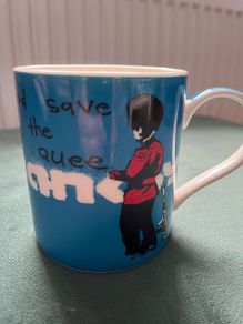 Brand new Banksy mug