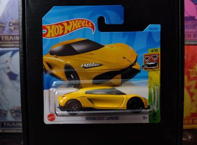 Koenigsegg Gemera ! Yellow ! from HW Exotics Series ! Sealed ! by Mattel / Hot Wheels !