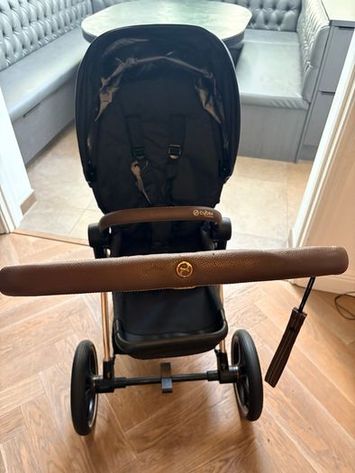 Cybex Priam Platinum Rose Gold 3in1 Travel System. Professionally Cleaned