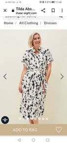 Phase Eight Tilda dress white lilac 14