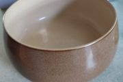 Denby Pampas salad or fresh fruit salad bowl.