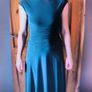 Linea Black Evening Dress Medium EU 38 UK 10 Image 2