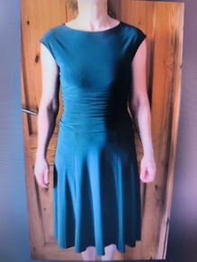 Linea Black Evening Dress Medium EU 38 UK 10