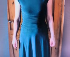 Linea Black Evening Dress Medium EU 38 UK 10