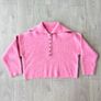 NEW George Pink Wool Blend Chunky Jumper M 12-14 Image 5