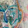 Original Abstract Painting Abstract Figurative eclectic Hero Piece Colour Contrast for minimalist space Image 4
