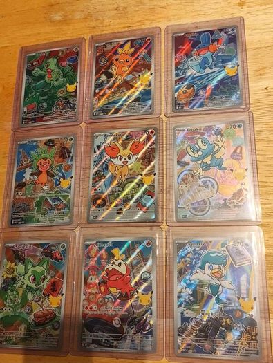 Pokemon Tcg First Partner Series 3 Complete Set Of 9