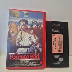 The Karate Kid VHS (1984)  Rare Original RCA/Columbia Red Box Release  Mold Free