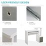 Computer Desk with Sliding Keyboard Tray Storage Drawer Shelf Home Office Workstation (FREE POSTAGE) Image 6