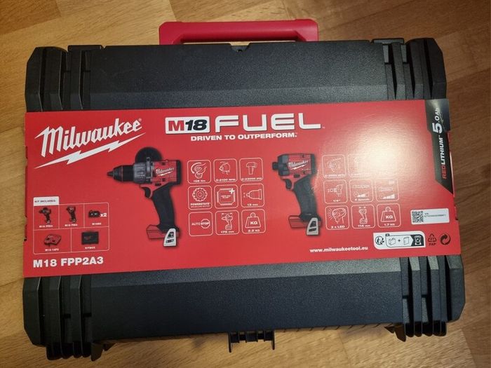 Milwaukee M18FPP2A3-502 Fuel Gen 4 Twin Pack Combi Kit