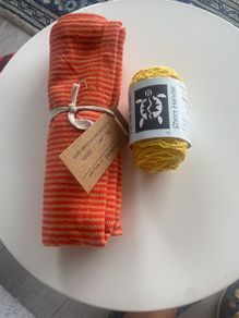 Eco Turtle Bag and Helen James Tea Towel /Apron
