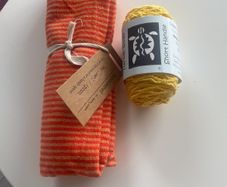 Eco Turtle Bag and Helen James Tea Towel /Apron