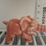 Vintage mini pink elephant Image 6