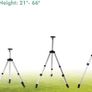 66"/167cm Easel Stand Tabletop and Floor Art Easel, from 21" to 66" Height Adjustable Picture/Poster/a2 a3 a4 Canvas Display Stand with Carry Bag Image 6