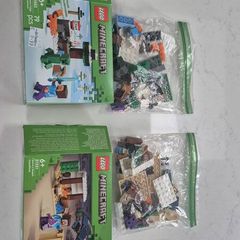 Lego Minecraft - 3 sets - 21251, 21267, 21583