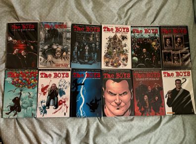 The Boys Volumes 1-12 complete trade paperback collection