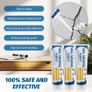 Filler Repair Kit,Wall Mending Agent White with Drywall Patch,Scraper,Sandpaper,Nozzle Extender,Kit for Repairing Holes,Peeling,Graffiti,Cracks Image 4