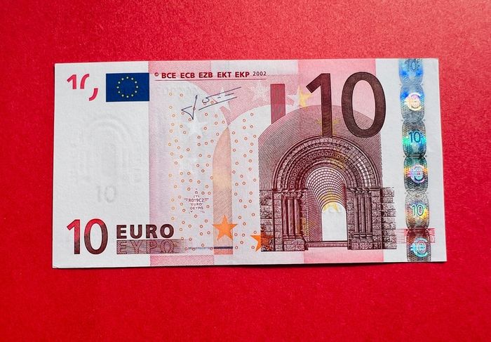 European Union   GERMANY   ( X  )  UNC .10 Euro. 2002. ( JCT ) Code  RO19  scarce  ( Uncirculated )