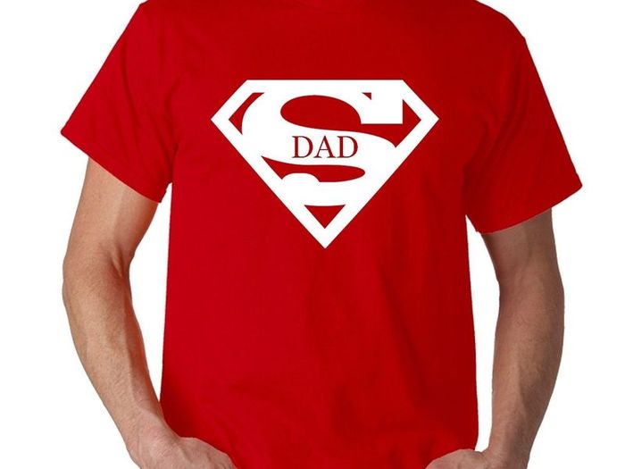 Super Dad Best Fathers Day Gift tee top shirt
