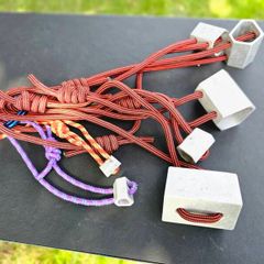 Vintage 1990s Climbing Gear Hexentric Chocks set