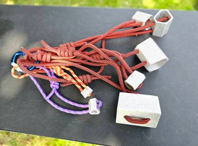 Vintage 1990s Climbing Gear Hexentric Chocks set