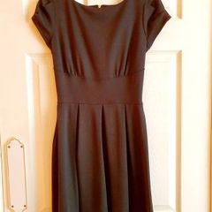 Black high waisted dress, size 8