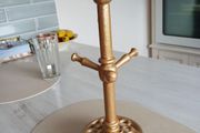 Only until Thursday: Antique Mug Tree, Golden painted, Cast Iron, 35 cm