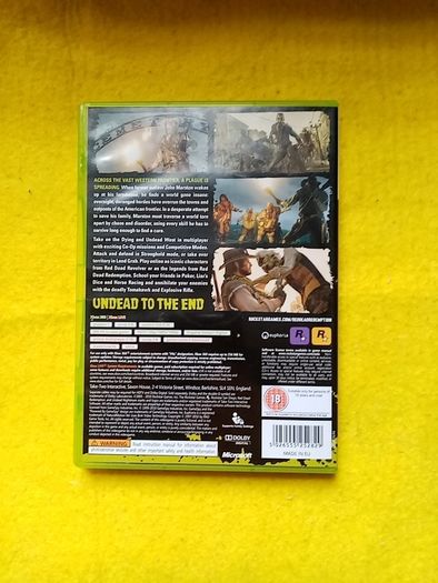 Red Dead Redemption undead nightmare Xbox 360 games Original