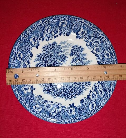 3 Vintage English Ironstone Tableware (Farm Scene)