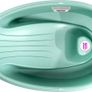 (EUR30) 100% MADE IN ITALY OKBaby Onda Baby Compact Shower Baby Bath, Turquoise Image 3