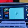 Nintendo Switch Lite Blue Portable System Console With Charging Cable & Bag Image 4