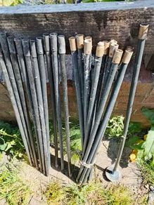 22 brass ended drain cleaning rods and plunger