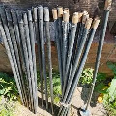 22 brass ended drain cleaning rods and plunger