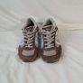 skechers athletic trainers size 5.5 eu 38.5 brown suade in excellent condition Image 2