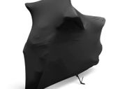 BRAND NEW Elastic Fabric Motorcycle Cover Sunshade Anti-UV Protector Dust-proof Covers Ice Snow Resistant Indoor Outdoor Protection XL