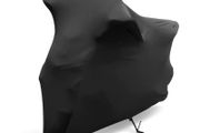 BRAND NEW Elastic Fabric Motorcycle Cover Sunshade Anti-UV Protector Dust-proof Covers Ice Snow Resistant Indoor Outdoor Protection XL