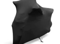 main image for ad BRAND NEW Elastic Fabric Motorcycle Cover Sunshade Anti-UV Protector Dust-proof Covers Ice Snow Resistant Indoor Outdoor Protection XL