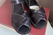 K by Clarks Leather Sandals, New, Size 4