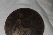1898 one penny Victoria third Portrait