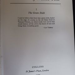 Malcolm Muggeridge/ Chronicles of Wasted Time/ The Green Stick/1972