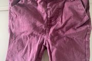 Burgundy shorts 18-24 months