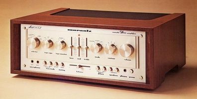 Marantz 1152 DC integrated stereo amplifier hifi High End free step down trafo  Perfect conditions!